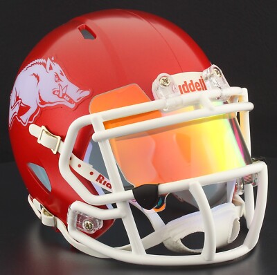 ARKANSAS RAZORBACKS NCAA Riddell SPEED Mini Football Helmet