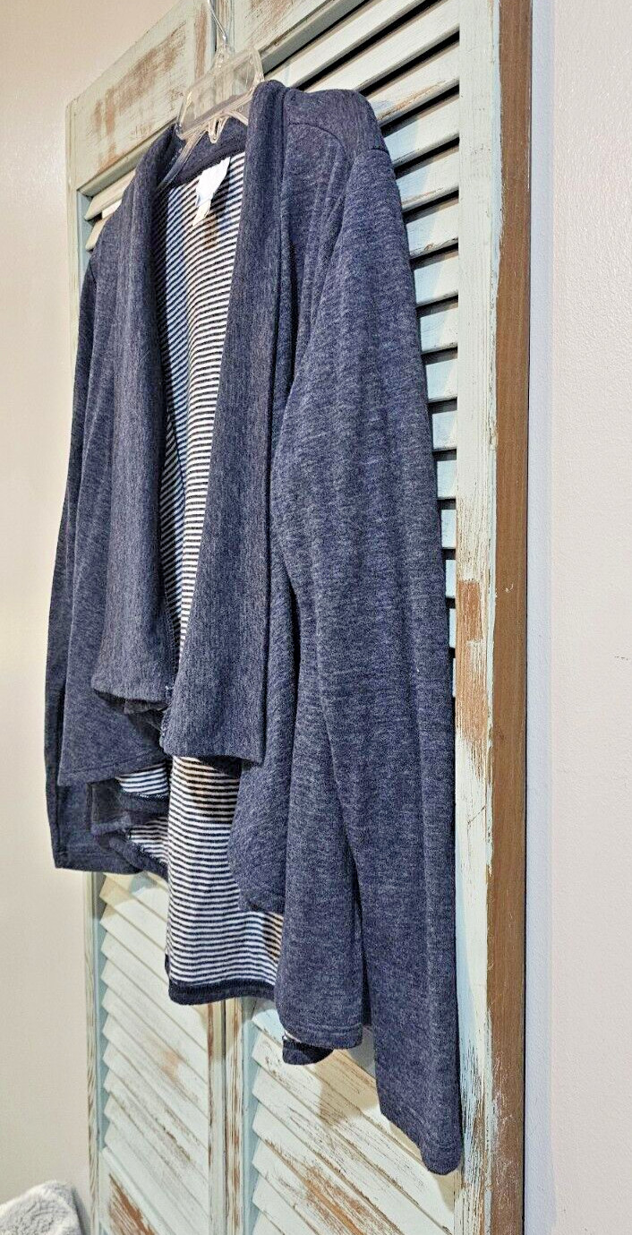 DB SUNDAY OPEN FRONT WATERFALL CARDIGAN Size Smal… - image 3