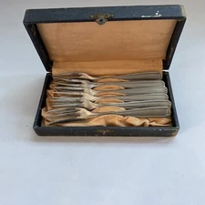 Vtg 6 ABS Rostfrei Germany Sincorrid Stainless Steel Seafood cocktail Forks