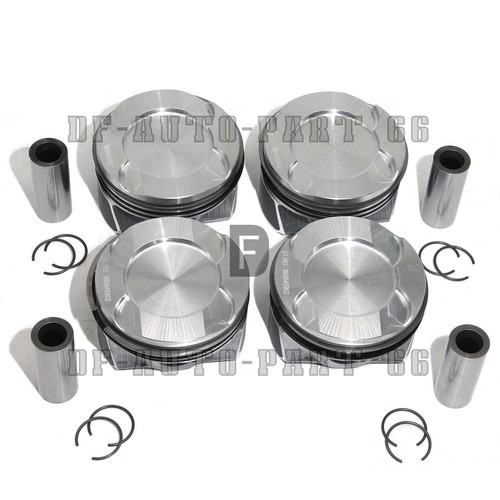 4x Pistons Rings Φ84mm/CR 10:1 For BMW 328i 428i X3 F30 F10 N20B20A 2.0T - Picture 2 of 6