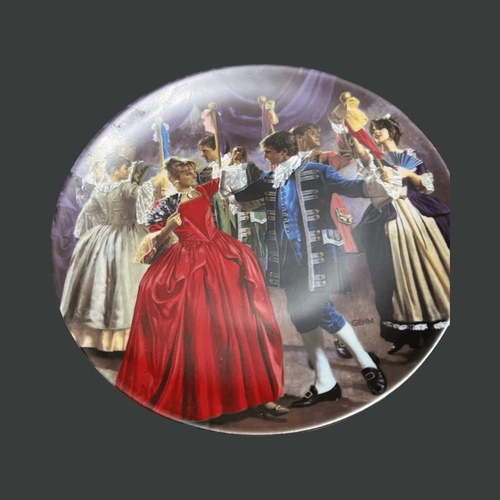 Charles Gehm Collector Plates The Golden Goose & Die zertanzten Schuhe Grimm 8” - Picture 7 of 10