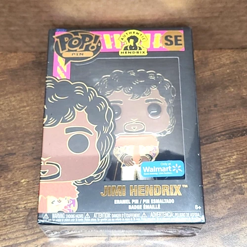Funko Pop Pin Jimi Hendrix Walmart Exclusive SE Enamel 2022 Sealed Unopened