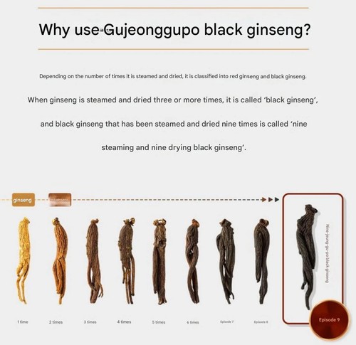 Korean Panax Black Ginseng 24pack x 50ml Premium Black Ginseng - Picture 7 of 12