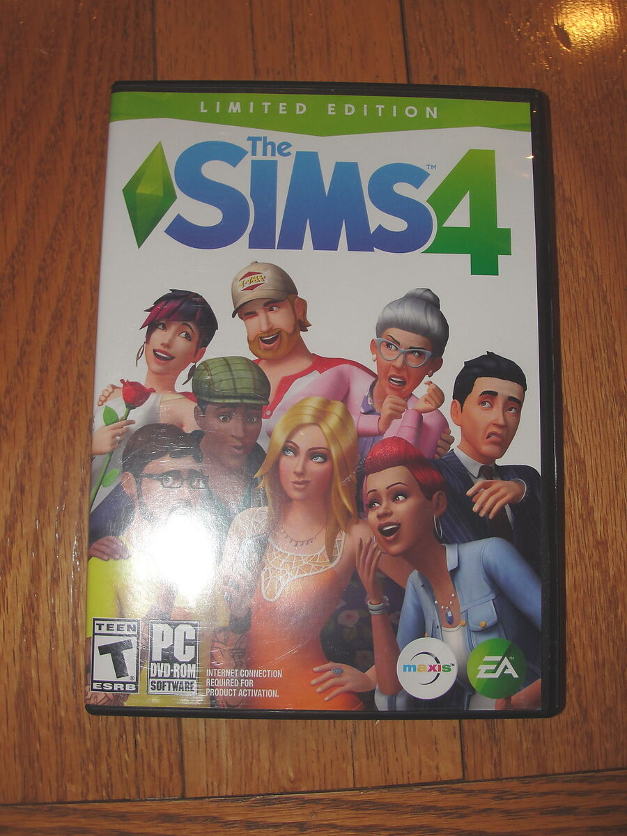 The SIMS 4 edição limitada PC videogame estojo discos código