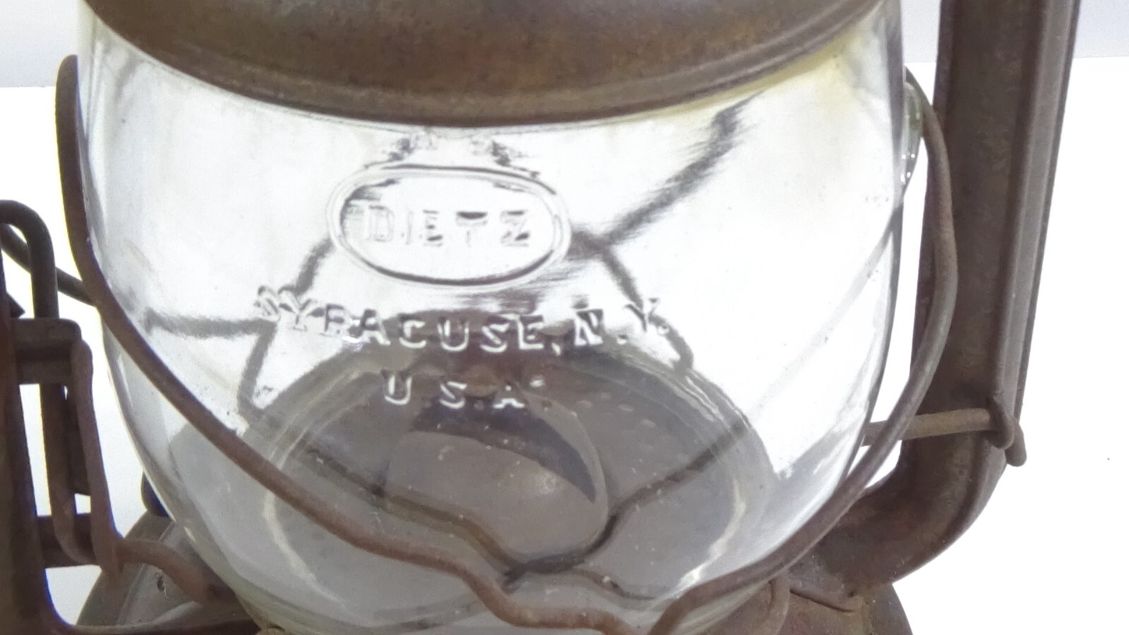 Vintage Feuerhand #208 Oil Lantern Lamp Made in Germany 14" Tall #2