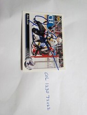 1992 1993 Upper Deck Bob Bassen Signed Hockey Card 