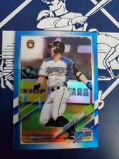 2021 Topps Chrome NPB  #115 Taishi Ohta  Blue Refractor /150 NMT-MT or Better 