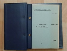 NVA Vorschrift A 042/1/001 Geod&auml;tische Arbeiten 1969