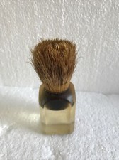1950s EVER-READY Black Clear Lucite SHAViNG BRUSH Sterilized Pure Badger