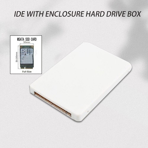 mSATA to 2.5" IDE HDD SSD mSATA to PATA Adapter Converter Card 44PIN w/ Case dEv - Picture 2 of 16