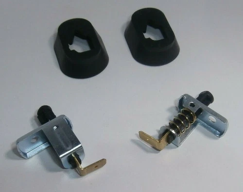 VW BUG BUS GHIA T3 DOOR JAMB SWITCH SET W/ SEALS 1 SPADE - Picture 1 of 1