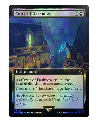 MTG | Cover of Darkness | Assassins Creed | Foil | NM | EN