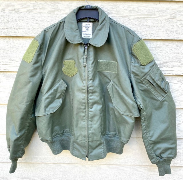GENUINE USAF GREEN NOMEX FIRE RESISTANT SUMMER FLYERS JACKET CWU36/P LARGE eBay