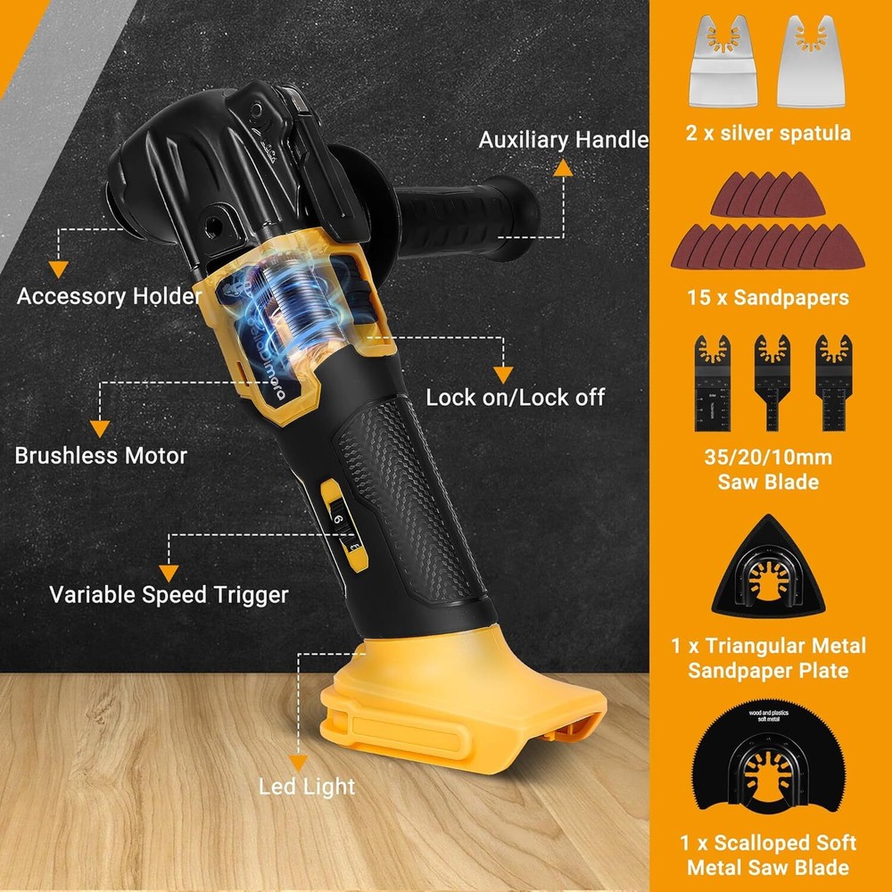 Dewalt 20V MAX Compatible Oscillating Multi Tool Battery Not Included