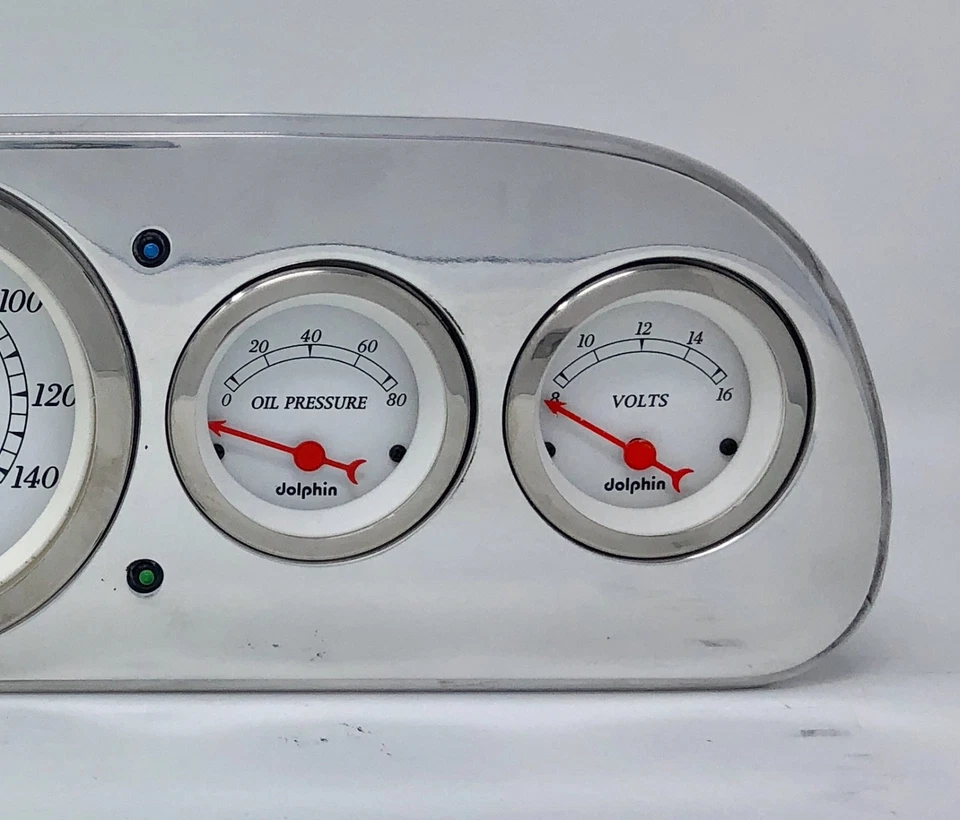 Cuadro de instrumentos Ford Falcon Gauge 1960 1961 1962 1963 blanco Foto 4 de 4