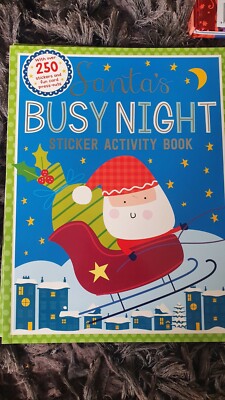 Sticker Activity Books Santa's Busy Night Bind Up by Make Believe Ideas, Ltd. ( 