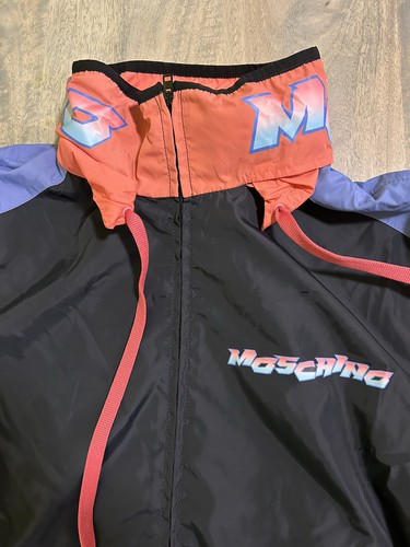 Moschino Windbreaker Nylon Jacket Size 40 US - Picture 3 of 7