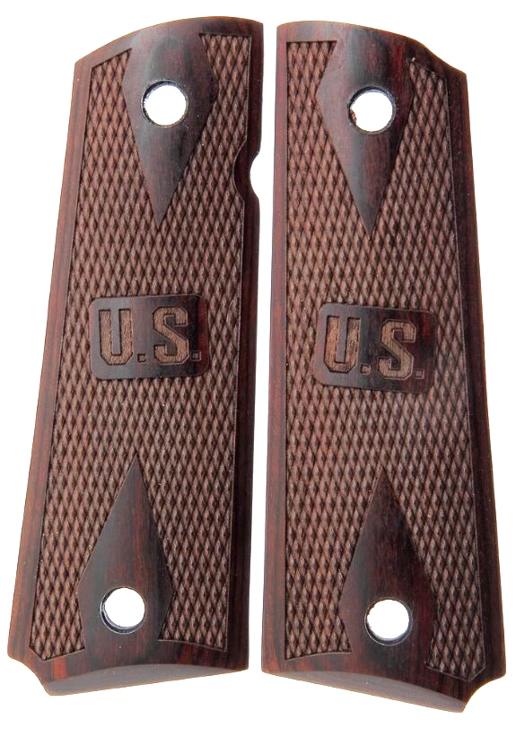 1911 Grips Fits Full Size embossed U.S. fits Springfield Colt Rock Island US #1 - Image 3 of 4