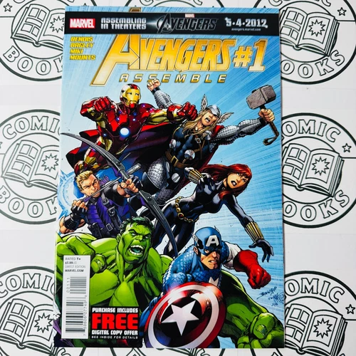 Avengers Assemble #1 (2012) Marvel Comics 1st Print ComicBook NM
