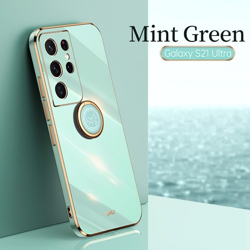 Étui Silicone Pour Samsung S24 S23 Ultra S22 S21 A52 Placage Anneau Cover Housse - Photo 18 sur 19