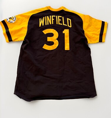 Authentic San Diego Padres Dave Winfield Mitchell & Ness All Star