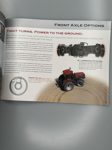 Case-IH 20 Jahre Magnum Serie Traktoren 175-275 Zapfwelle HP Verkaufsbroschüre - Bild 4 von 5