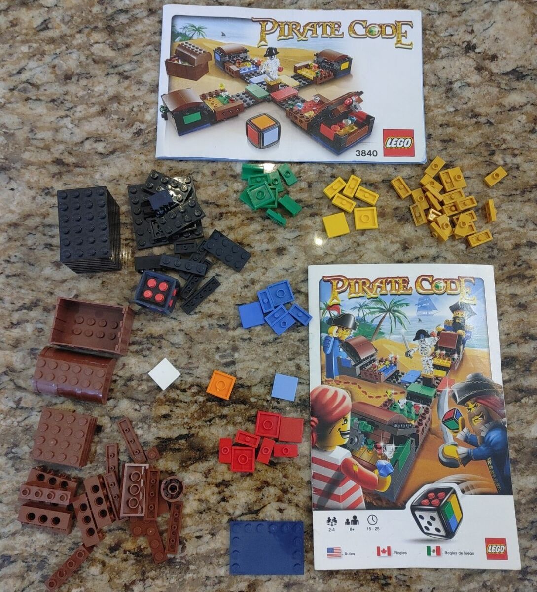 LEGO 3840 Pirate Code