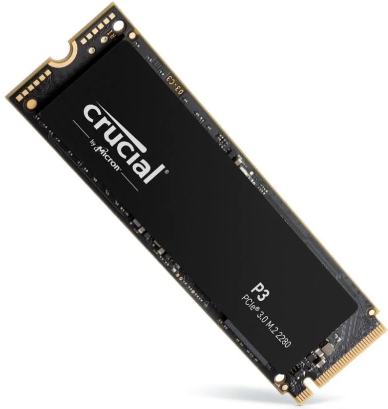 Crucial P3 4TB Internal 3D NAND Flash PCIe Gen 3x4 NVMe M.2