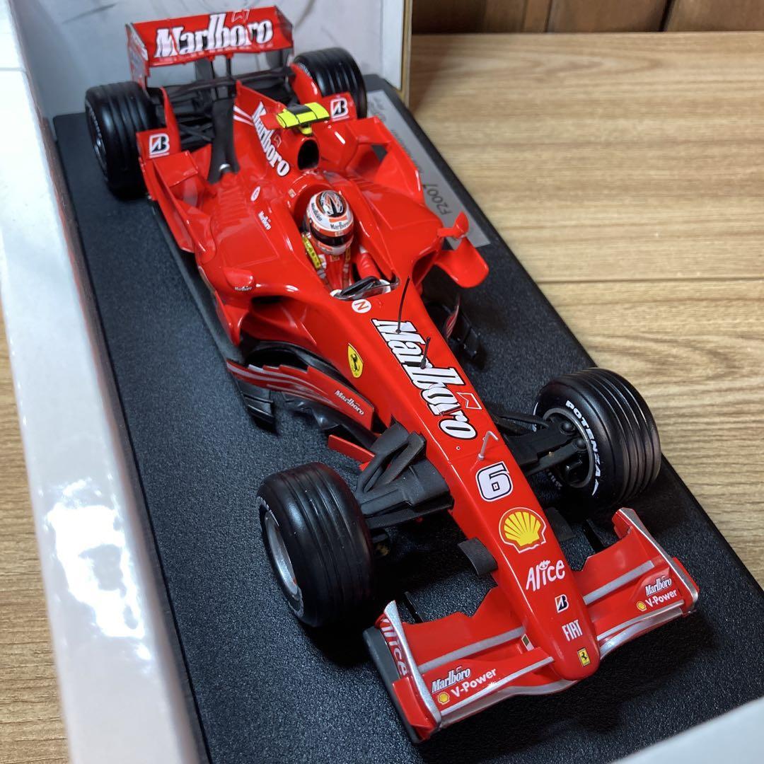 Hot Wheels Racing 1/18 Ferrari F2007 Kimi Raikkonen #6 diecast | eBay