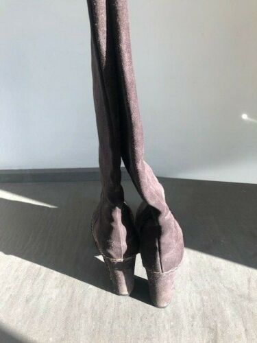 Fratelli Rossetti originale stivale tg 37 camoscio marrone donna/ woman boots - Foto 3 di 7