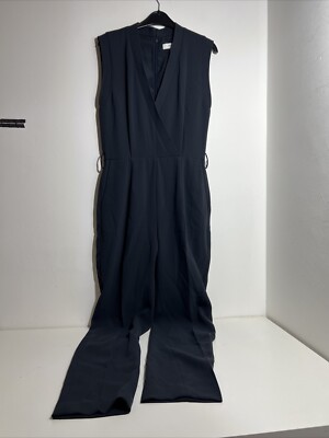 Reiss ~Bramley Smart Navy Jumpsuit/Playsuit UK 8