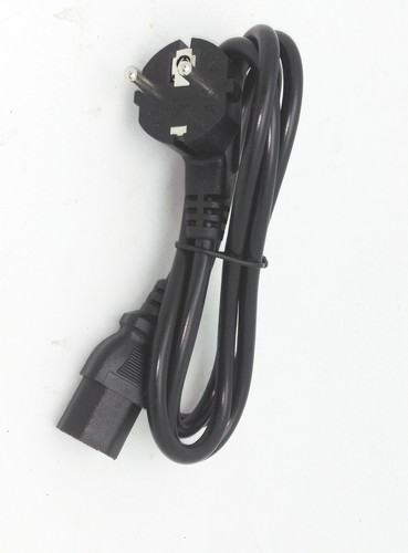 Nuevo cable de alimentación de CA europeo de 3 clavijas y 5 pies para computadora/monitor/fuente de alimentación de PC de la UE - Imagen 2 de 5