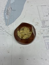 Vintage Starrett Measuring Tools Paperweight 1980 Anniversary Coin in Lucite