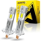 H1 LED Headlight Bulbs Conversion Kit High Low Beam Super Bright 6500K White 2X