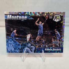2019-20 Panini Mosaic - Montage Nikola Vucevic #2 Fast Break Silver Prizm