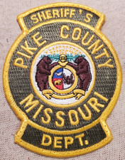 MO Pike County Missouri Sheriff Shoulder Patch