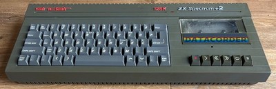 Sinclair ZX Spectrum +2 Computer GETESTET & FUNKTIONSFÄHIG mit modernem Netzteil