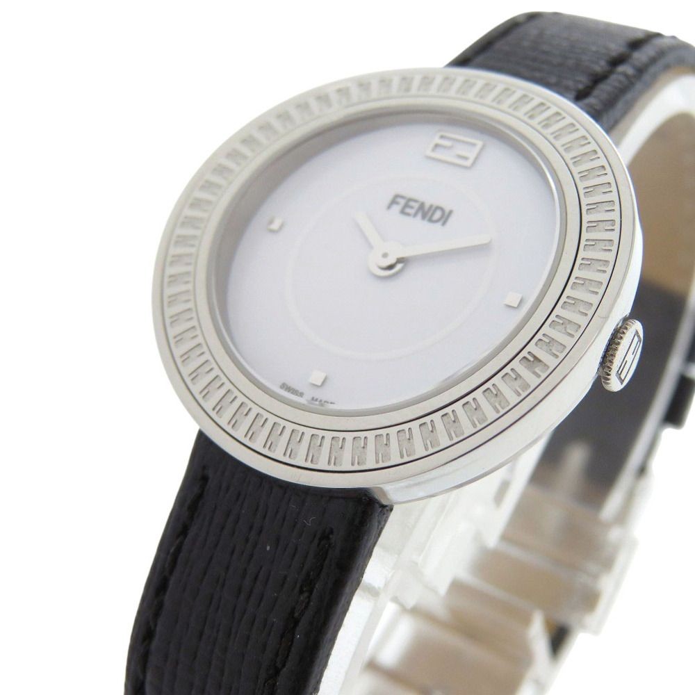 Fendi My Way 3500S Quartz Women's Watch White Black Leather New From Japan thumbnail 4
