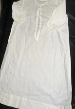 Vintage Antique Baby Christening Gown 25" Long Handmade