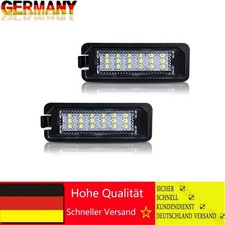 2x Led Kennzeichenbeleuchtung für VW Polo 9N 9N3 2001-2009 *5050 DE