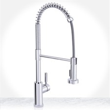 Miseno MNO281L 1.75 GPM Single Hole PreRinse Kitchen Faucet Polished