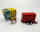 Corgi 102 Rice’s Pony Trailer With Pony - N Mint in Good Original Box With Pony