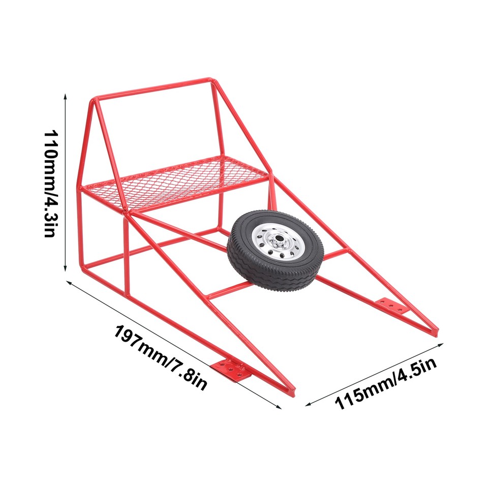 Rhs Bucket RC Metal Rear Bucket Roll Cage With Spare Tire Wear Resisitant For WPL ...