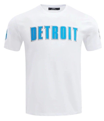 Pro Standard - NFL Detroit Lions Herren Classic Chenille Tee - White Large L Dirt - Bild 1 von 5