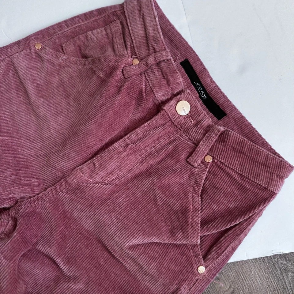 Pantalones Joe's Jeans Rosa Pana Carpintero Pierna Ancha - Talla 12 Foto 3 de 4