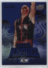 2024 Upper Deck Allure AEW Black & Blue 14/35 Dustin Rhodes #22 xj3