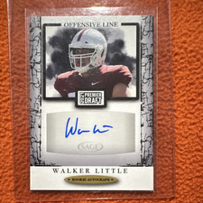 SAGE 2021 Sage Premier Draft Walker Little Stanford Cardinal RC Auto Insert #A88