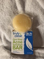 Truly Clear One-Step Acne Solution Bar Salicylic Acid 1 3.5 oz/99 g NEW SEALED