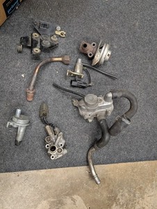 1987 Nissan 300ZX Z31 Emissions Parts EGR Pump AIV Idle Control Valve Used