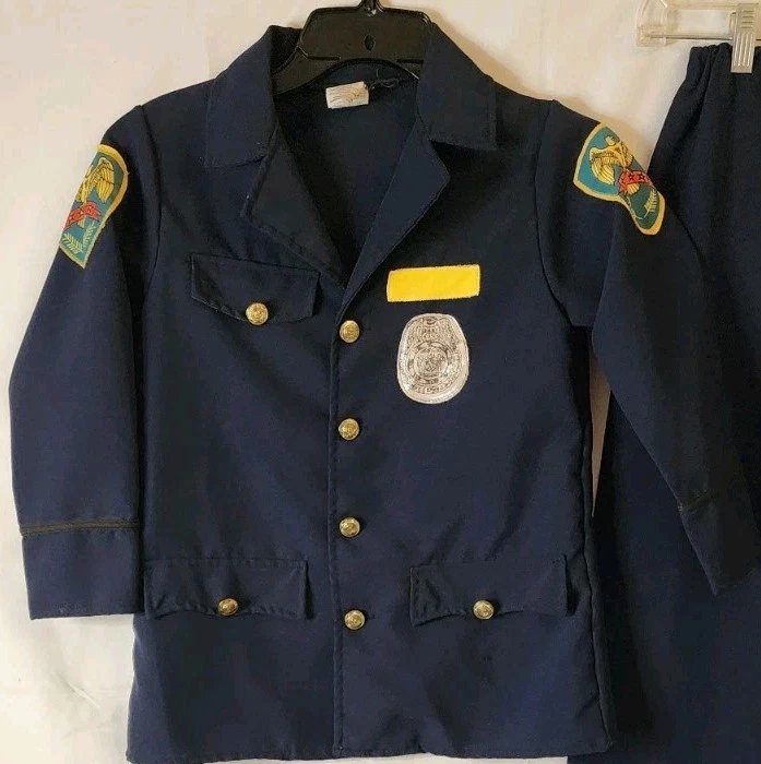 Disfraz Niño Mediano Jefe de Policía Jefe de Bomberos Rubíes Disfraces De Colección Foto 2 de 4